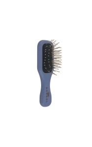 MINI BRUSH Z METALOWĄ SZPILKĄ - KULKA METALOWA - NIEBIESKA