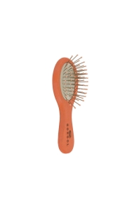 MINI BRUSH Z METALOWĄ SZPILKĄ - KULKA KOLOROWA- ŁOSOSIOWA